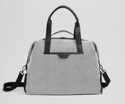 Trolley sleeve on the back of the Transit Canvas Weekender