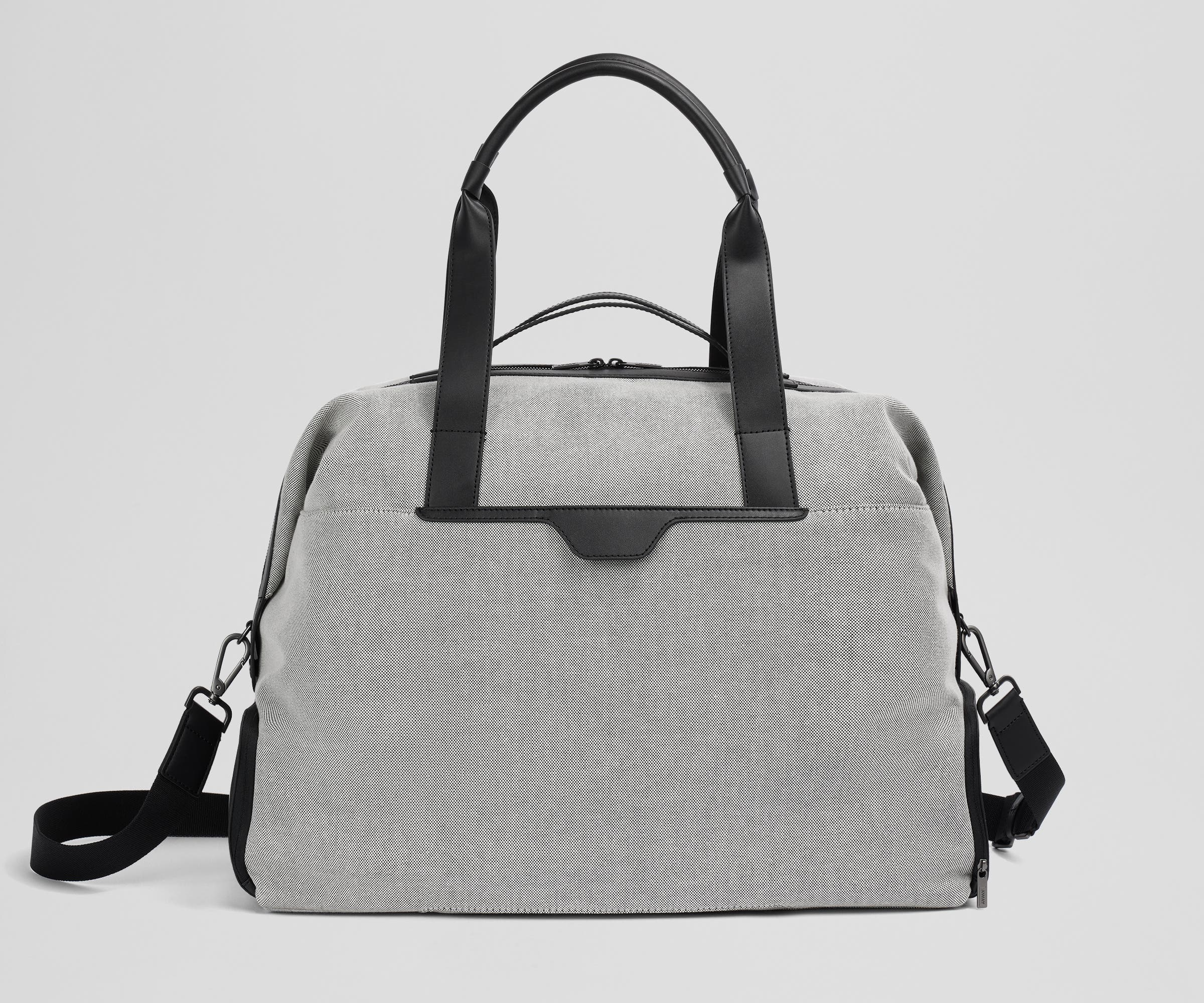 Trolley sleeve on the back of the Transit Canvas Weekender