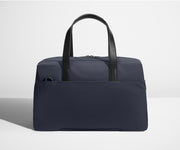 Back view of The Overnight bag with trolley sleeve pass-through