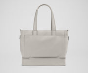 Back view of the Double Diaper Tote showing the trolley sleeve