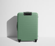 Back product view of The Large suitcase in Sea Green