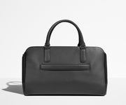 Leather trolley sleeve on the back of the Transit Leather Duffle