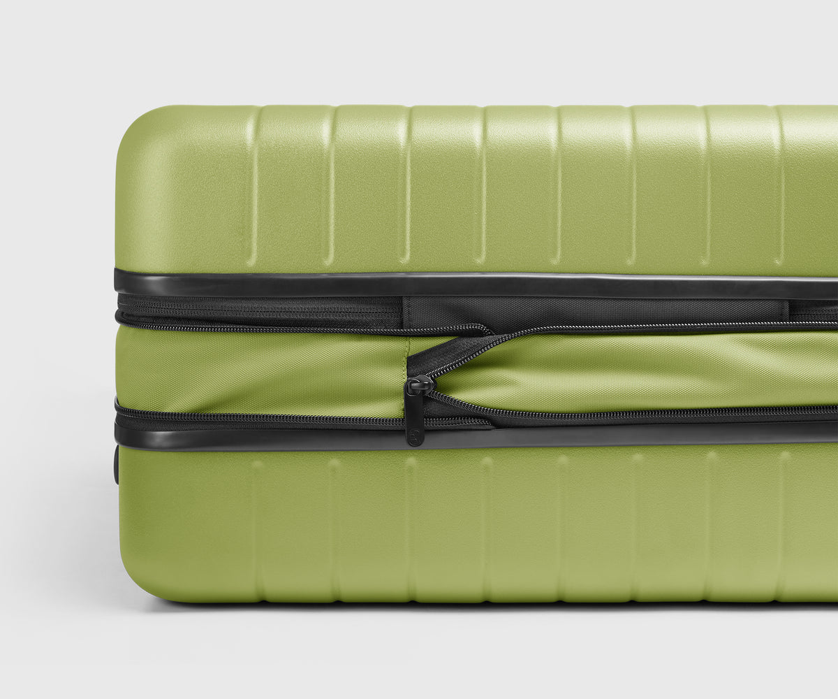 The Carry-On Flex 3 in Chartreuse Spark