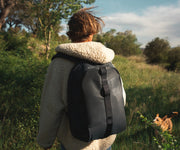 Person wearing the Active Backpack 26L in the woods