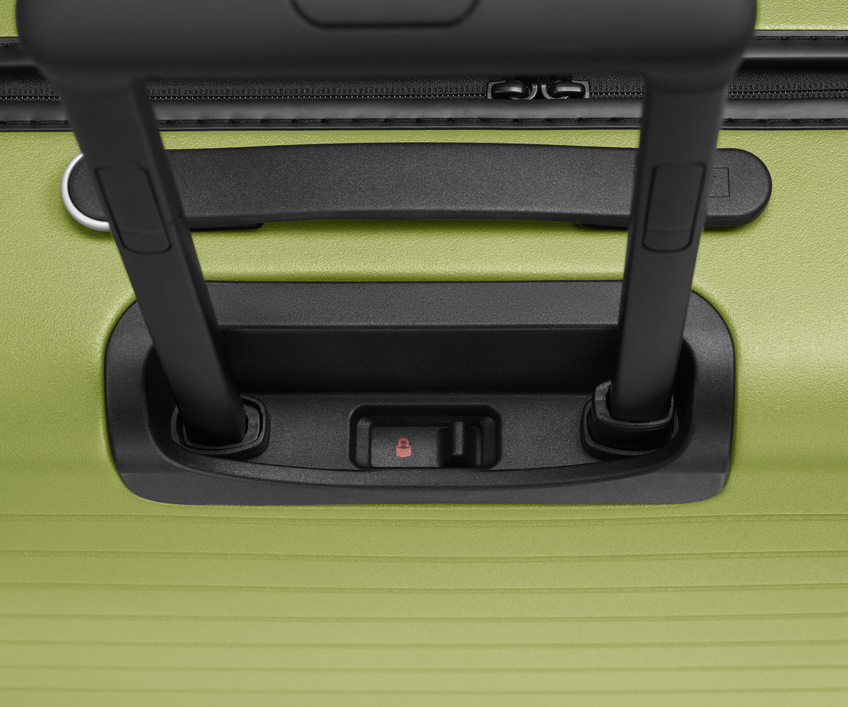 The Carry-On Flex 3 in Chartreuse Spark