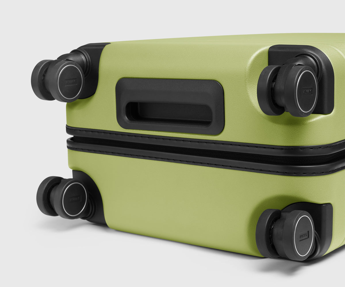 The Carry-On Flex 3 in Chartreuse Spark