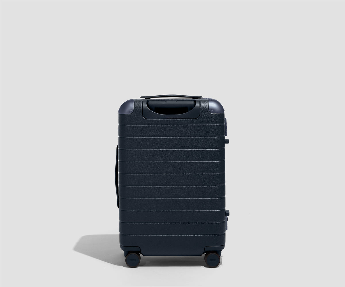 The Aluminum Edge Bigger Carry-On in Atlantic Blue