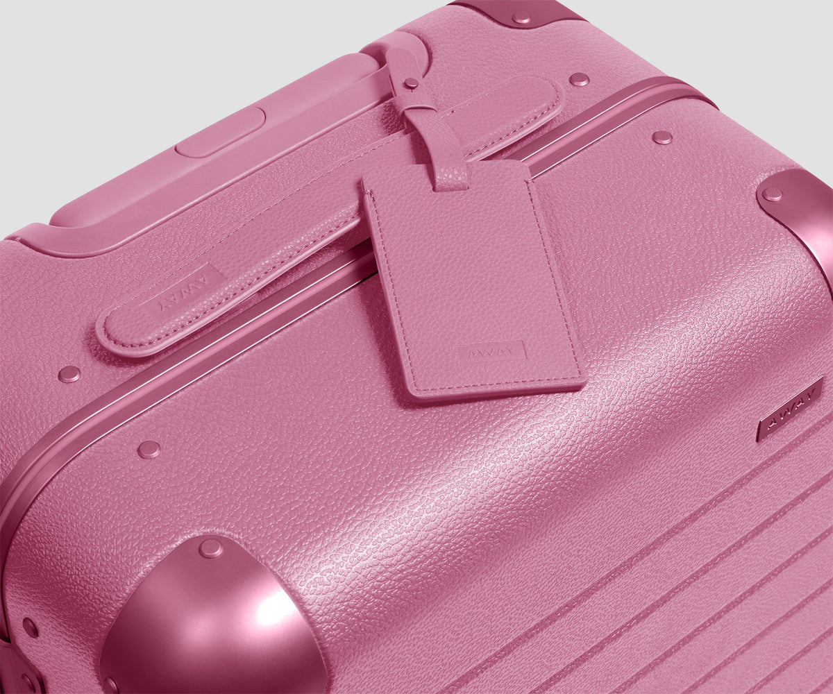 The Aluminum Edge Carry-On in Absolute Pink