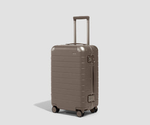 The Aluminum Edge Carry-On in Smokey Taupe