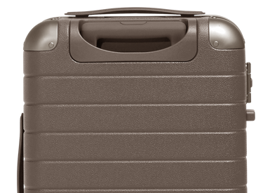 The Aluminum Edge Carry-On in Smokey Taupe