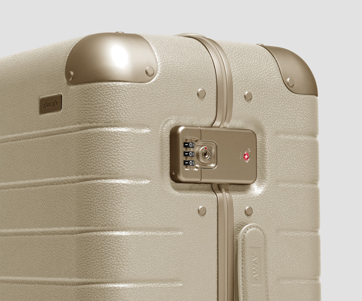The Aluminum Edge Large in Champagne White