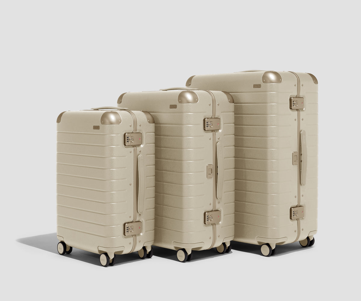 The Aluminum Edge Large in Champagne White