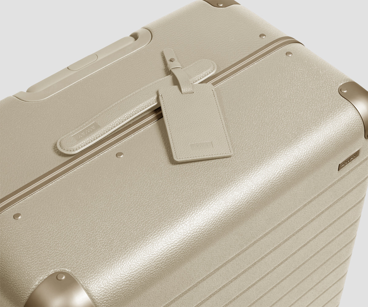 The Aluminum Edge Large in Champagne White