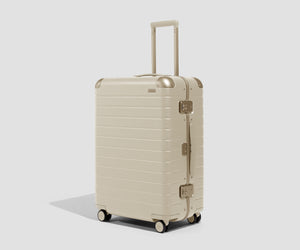 The Aluminum Edge Medium in Champagne White