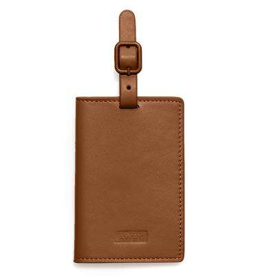 Aluminum Luggage Tag in Bronze