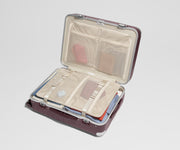 The Aluminum Edge Medium in Oxblood Red