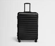 Front view of the Large: Aluminum Edition in Onyx Black