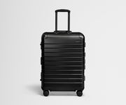 Front view of The Medium: Aluminum Edition in Onyx Black