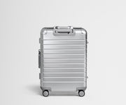 Back view of the Medium: Aluminum Edition in Silver
