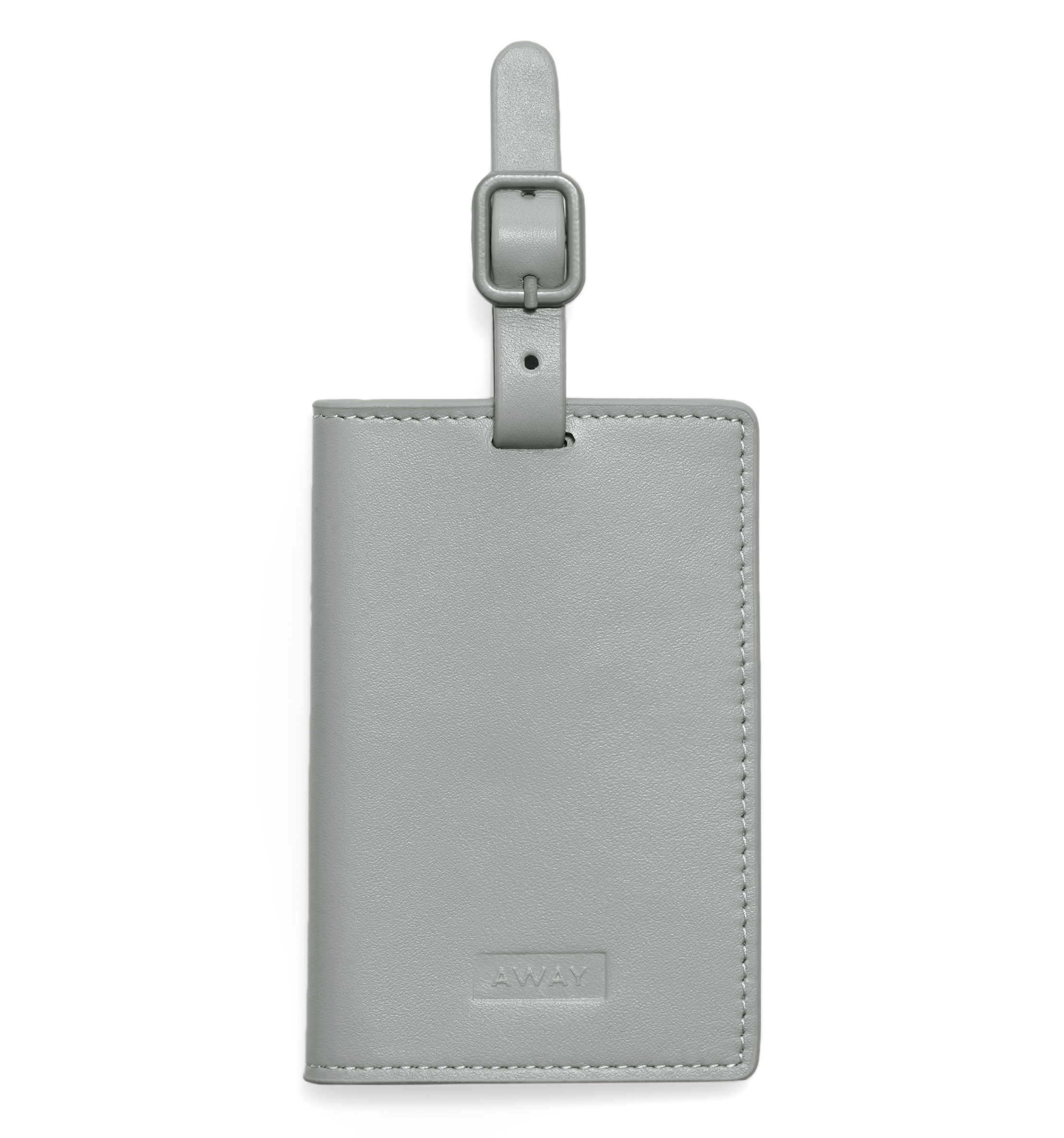 Aluminum Luggage Tag in Silver Standard