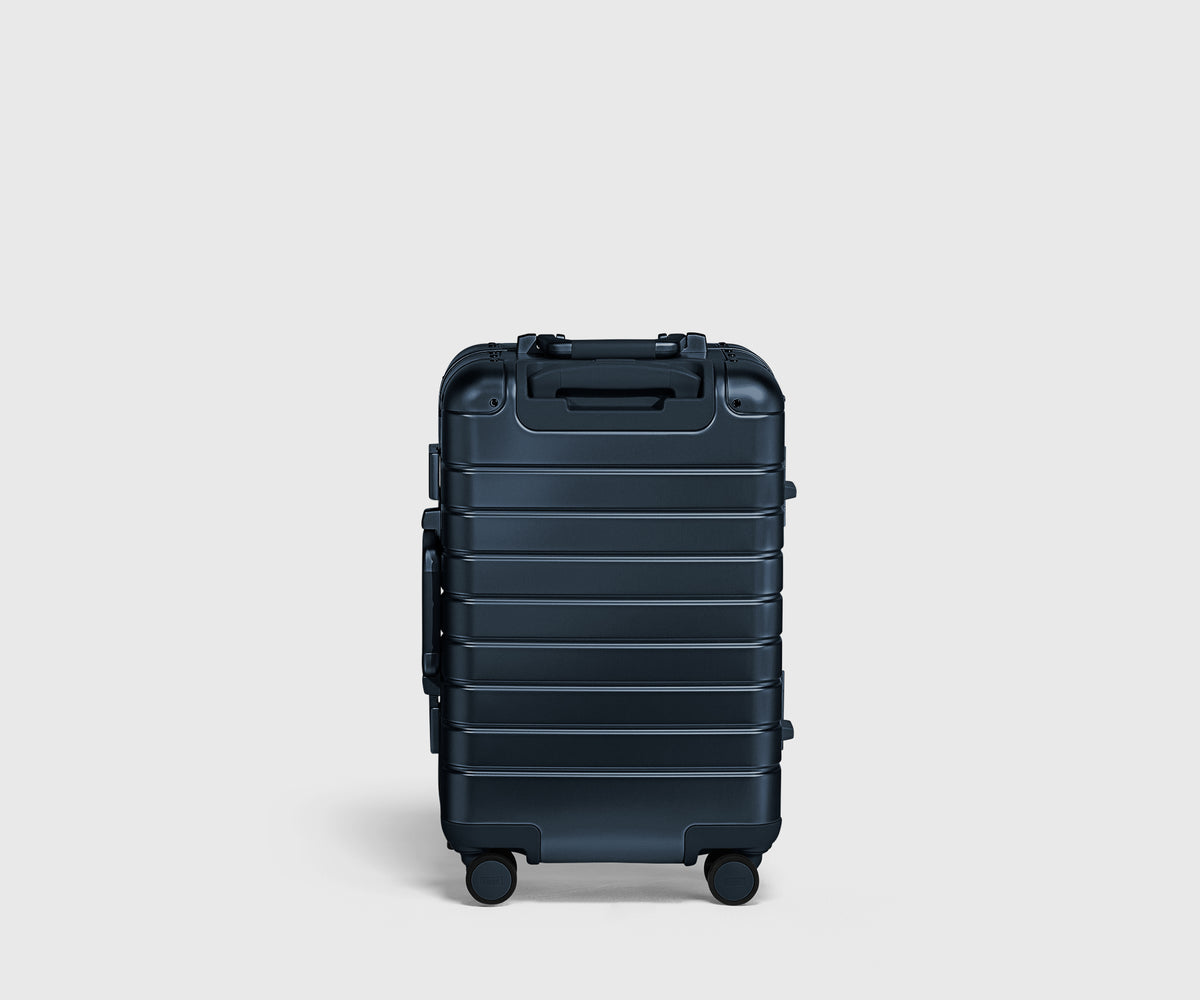 The Aluminum Carry-On in Arctic Steel