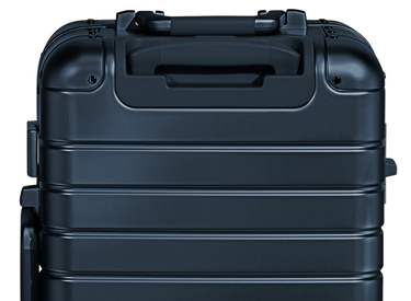 The Aluminum Carry-On in Arctic Steel