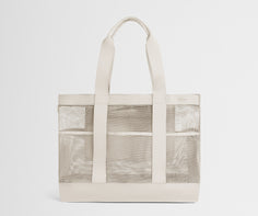 Beach Tote in Salt White