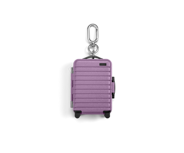 Micro Carry-On Charm in Electric Iris