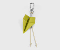 Plane Charm in Chartreuse Spark/Smokey Taupe