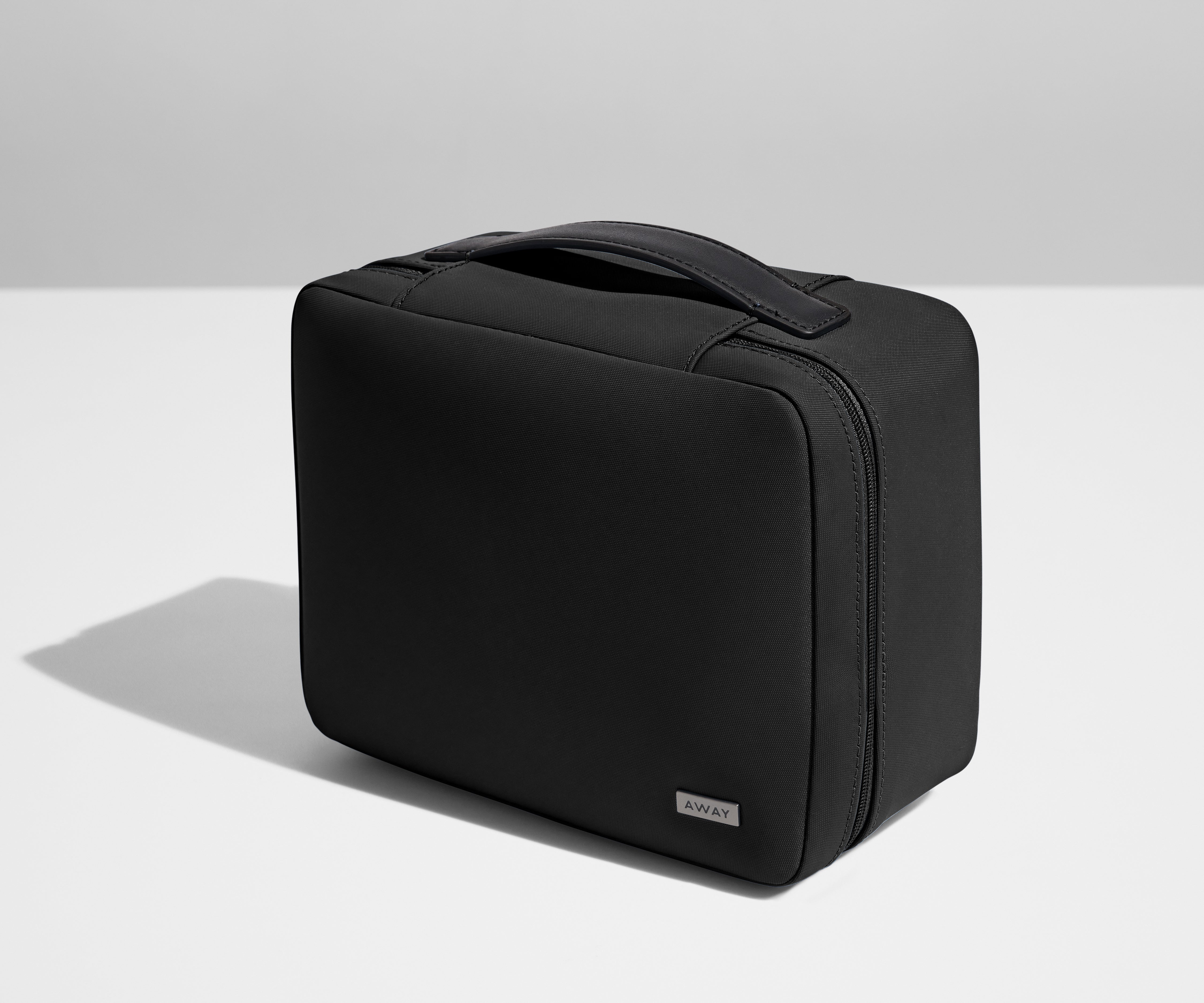 Angled view of the Cosmetics Bag