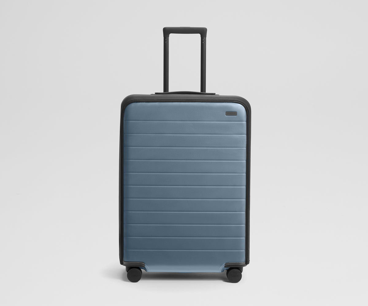 Clear Luggage Cover in The Medium