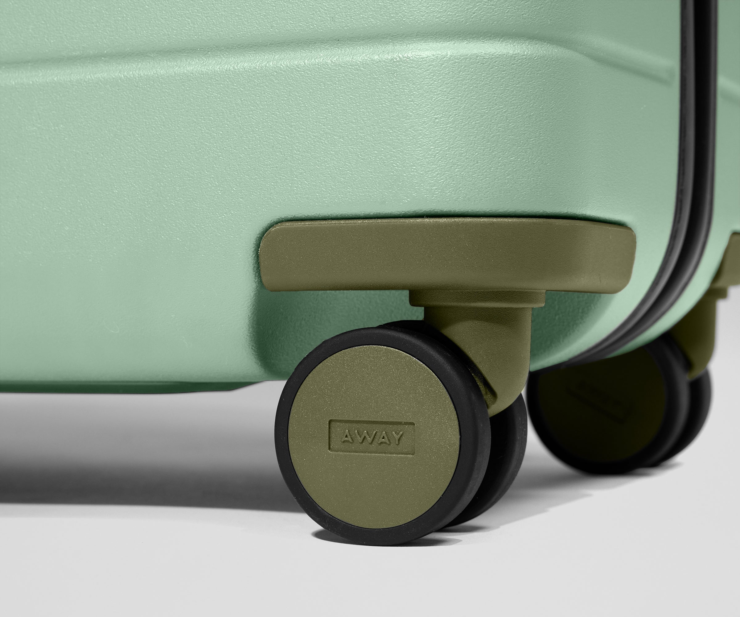 Custom Checked Wheel Set in Olive Green