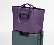 Person holding a Large Featherlight Tote in Arctic Blue