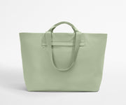 Front view of the Large Featherlight Tote with the handles and shoulder straps