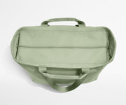Top-down view of the Large Featherlight Tote showing zipper opening