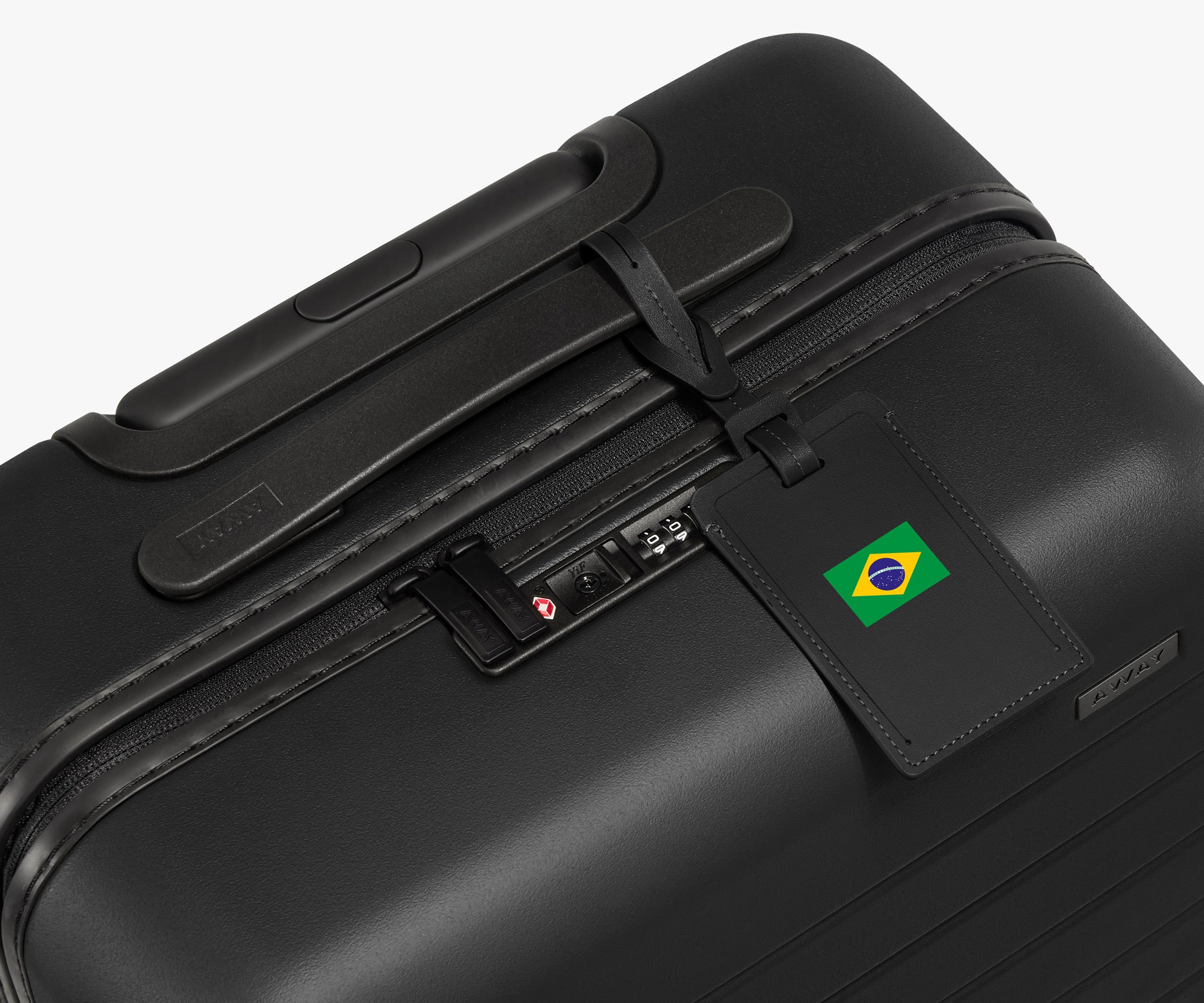 Match Day Luggage Tag in Brazil (Flag)
