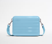 The Mini Crossbody in Glazed Opal Blue