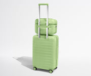 The Train Case in Glazed Matcha Milk Green