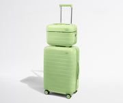 The Train Case in Glazed Matcha Milk Green