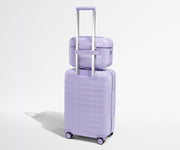 The Train Case in Glazed Lavender Haze Purple
