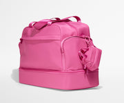 Micro Weekender Charm in Island Pink