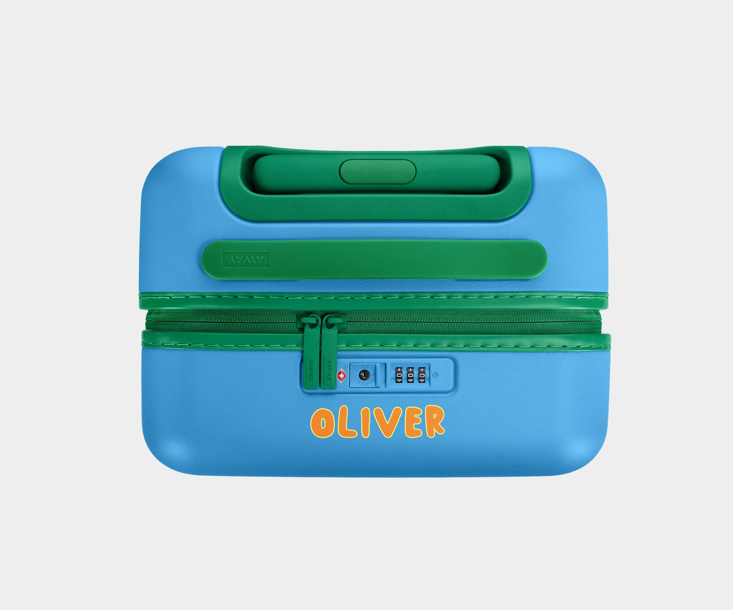 // Make it uniquely theirs: Personalize their suitcase by adding up to eight letters (available in US only)