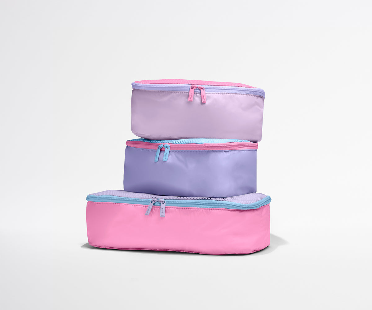 Kids Packing Cubes in Garden Mix