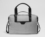 Canvas Overnight Bag in Jet Black