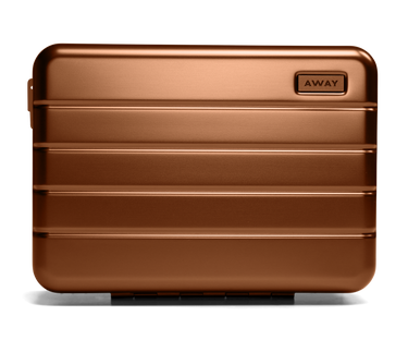 Aluminum Mini Crossbody in Bronze