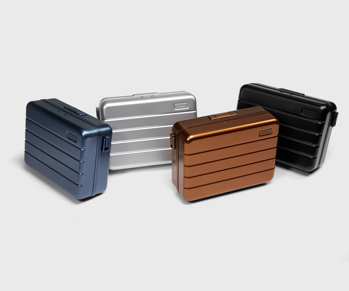 Aluminum Mini Crossbody in Bronze