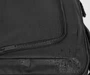 Water droplets on the exterior, showing the water repellent material