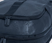 Water droplets on the exterior, showing the water repellent material