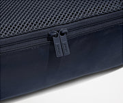Close up view of the nylon Packing Cube and mesh top