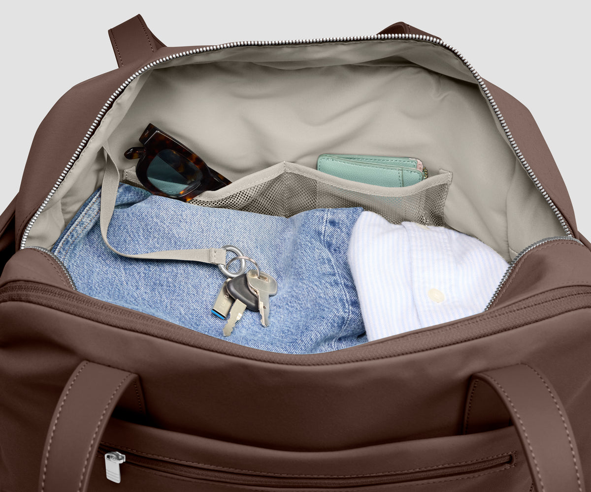 Signature Companion Bag in Chocolate Brown